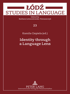 cover image of Identity through a Language Lens